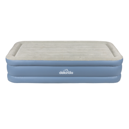 Dellonda Raised Air Bed with Built-in Electric Pump & Storage Bag