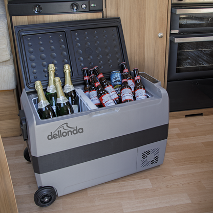 Dellonda Portable Fridge Freezer/Cool Box with LED Display 60L