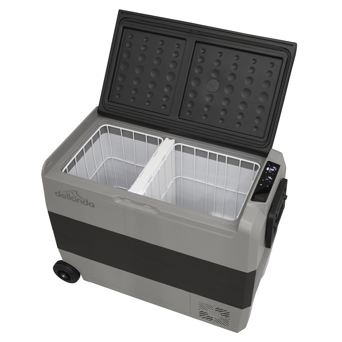 Dellonda Portable Fridge Freezer/Cool Box with LED Display 60L
