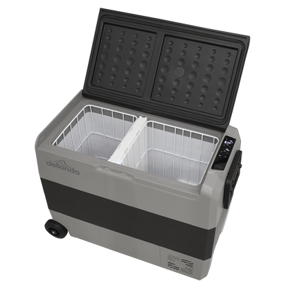 Dellonda Portable Fridge Freezer/Cool Box with LED Display 60L