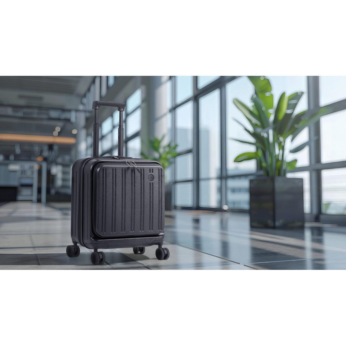 Dellonda Cabin Size Luggage with Laptop Compartments & Dual TSA Lock