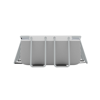 Dellonda Deluxe Steel Frame Swimming Pool with Filter Pump