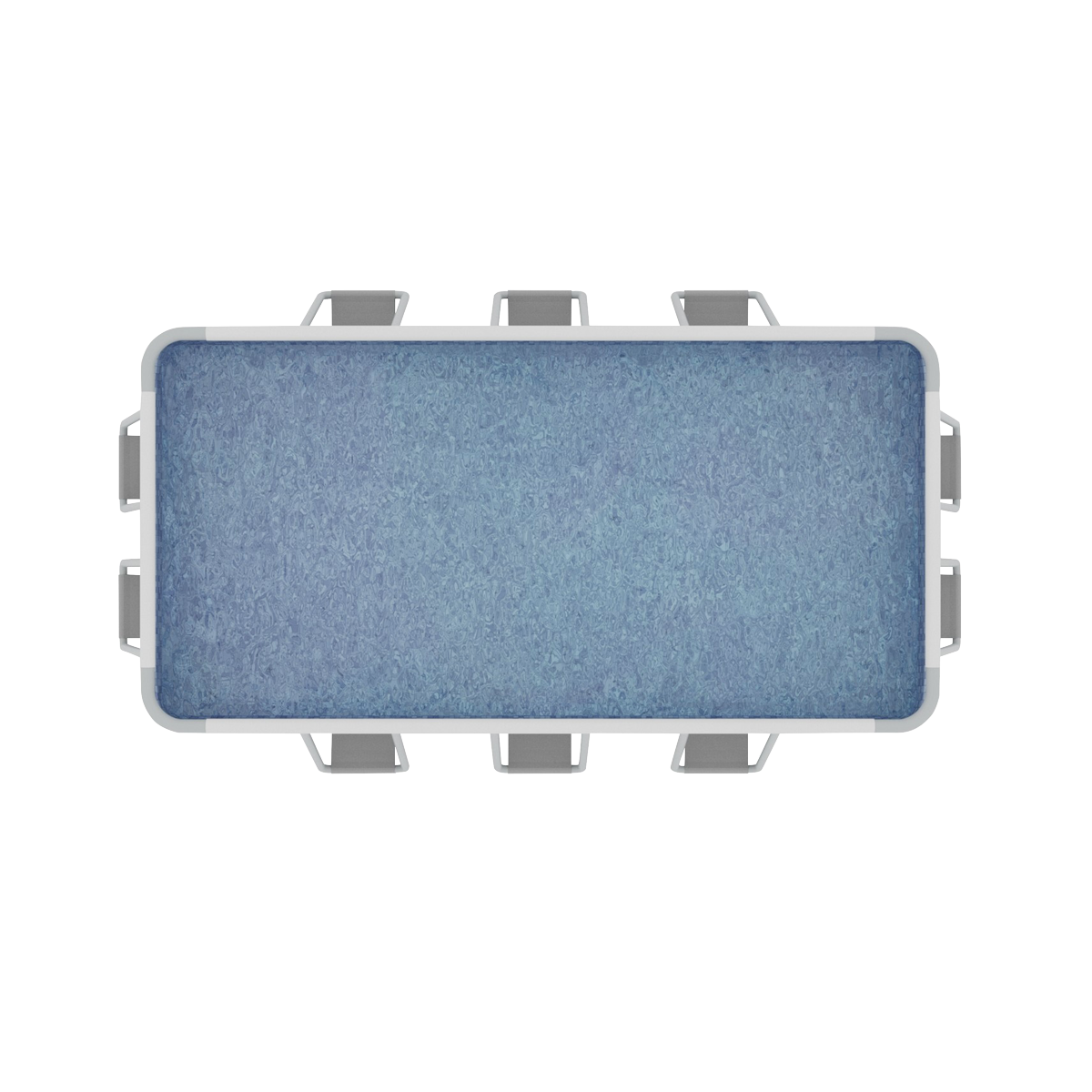 Dellonda Deluxe Steel Frame Swimming Pool with Filter Pump