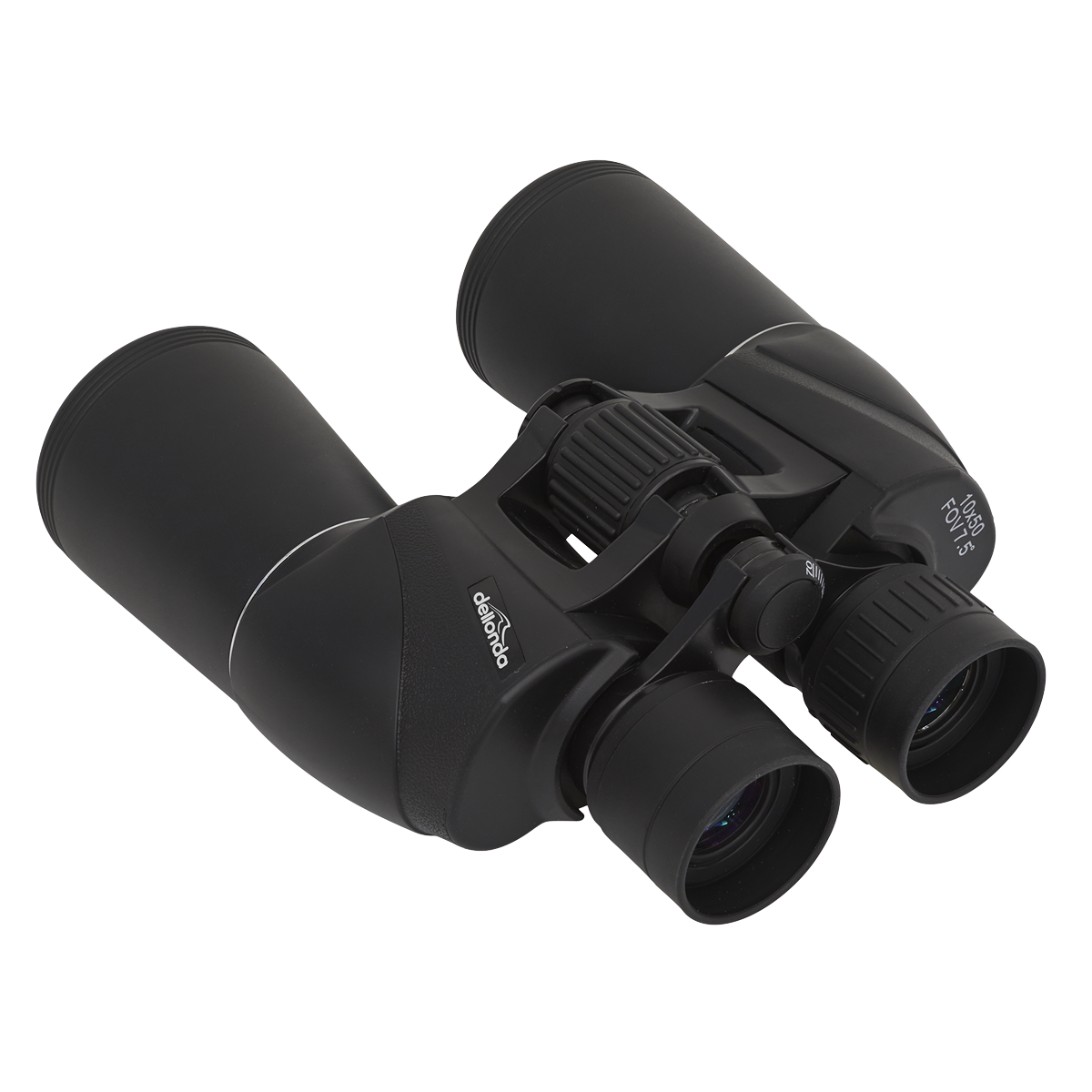 Dellonda Porro Prism BAK4 Binoculars with Case & Lens Caps 10x50mm