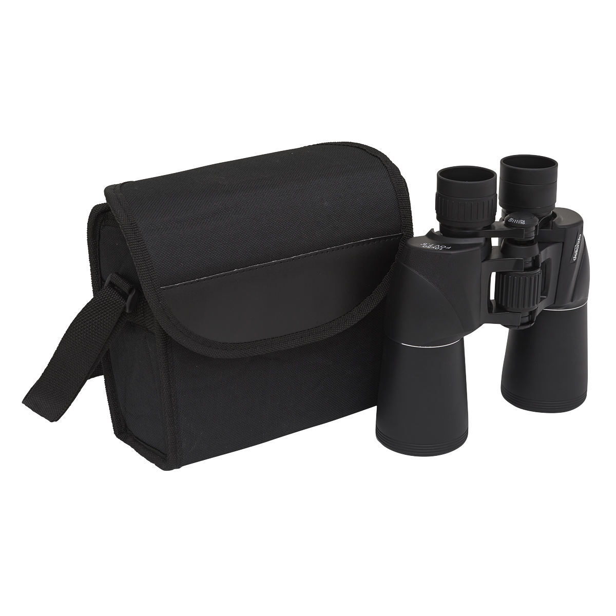 Dellonda Porro Prism BAK4 Binoculars with Case & Lens Caps 10x50mm