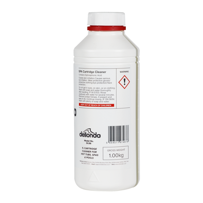 Dellonda Universal Filter Cartridge Cleaner for Hot Tubs/Spas & Swimming Pools 1L
