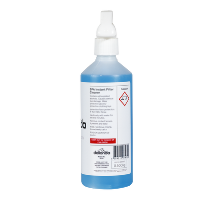 Dellonda Universal Instant Cartridge Filter Cleaner for Hot Tubs/Spas & Swimming Pools 500ml