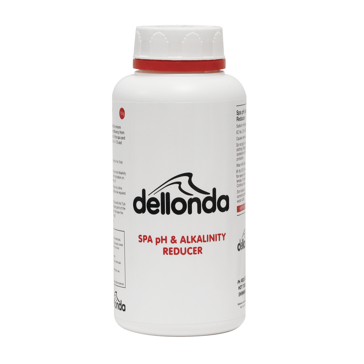 Dellonda Hot Tub/Spa Starter Kit - Chlorine, pH Increaser, Dry Acid, Foam Down & Test Strips