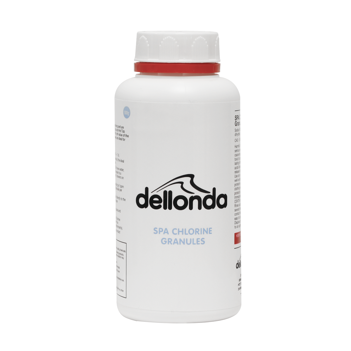 Dellonda Hot Tub/Spa Starter Kit - Chlorine, pH Increaser, Dry Acid, Foam Down & Test Strips