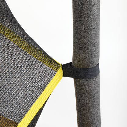 Dellonda Mini Trampoline with Safety Enclosure Net 4.6ft