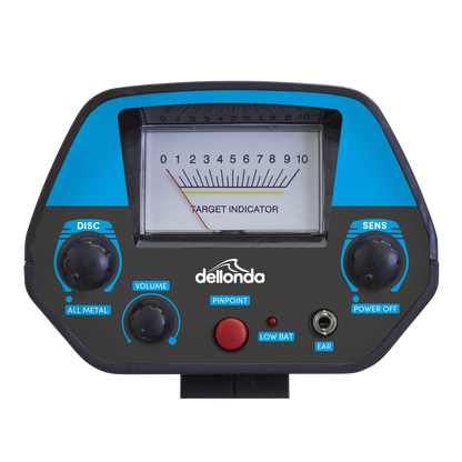 Dellonda Lightweight Metal Detector with High Accuracy Pinpoint Function