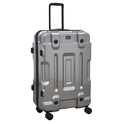 Dellonda Lightweight ABS Luggage Set 3pc - Silver