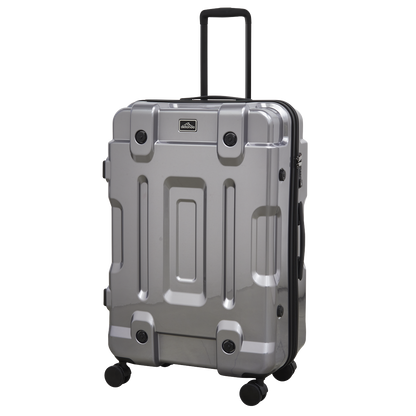 Dellonda Lightweight ABS Luggage Set 3pc - Silver