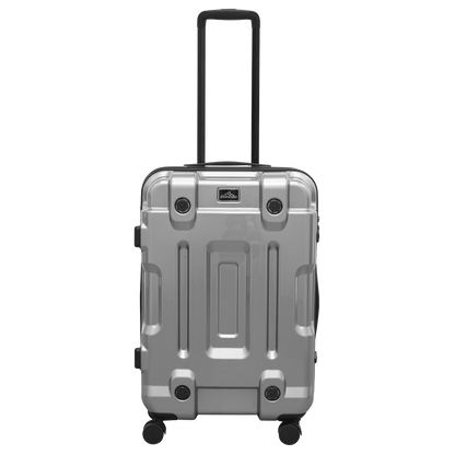 Dellonda Lightweight ABS Luggage Set 3pc - Silver