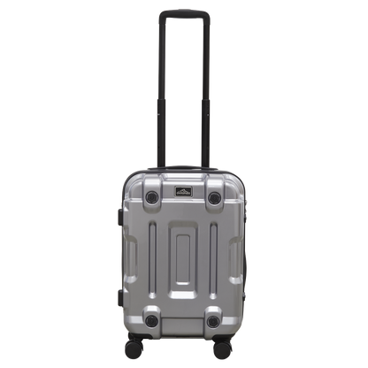 Dellonda Lightweight ABS Luggage Set 3pc - Silver