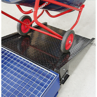 Adjustable Height Ramp for Barrel Bunds & Kerbs