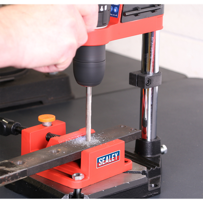 Drill Stand with Cast Iron Base 500mm & Vice 65mm