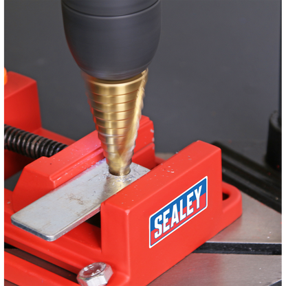 Drill Stand with Cast Iron Base 500mm & Vice 65mm