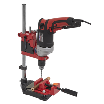 Drill Stand with Cast Iron Base 500mm & Vice 65mm