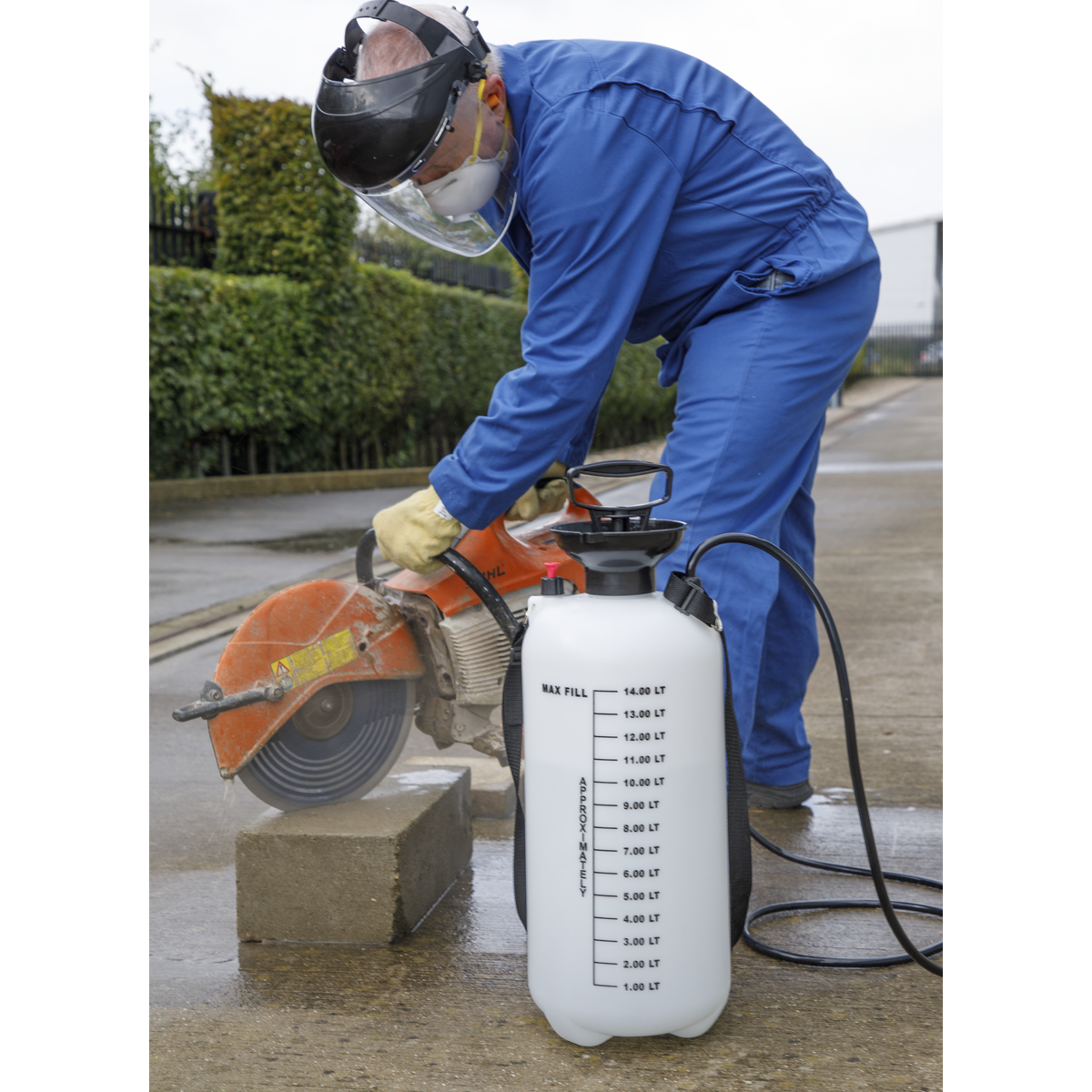 Dust Suppression Water Tank 14L