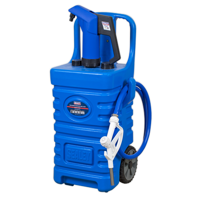 Mobile Dispensing Tank with AdBlue® Pump 55L - Blue