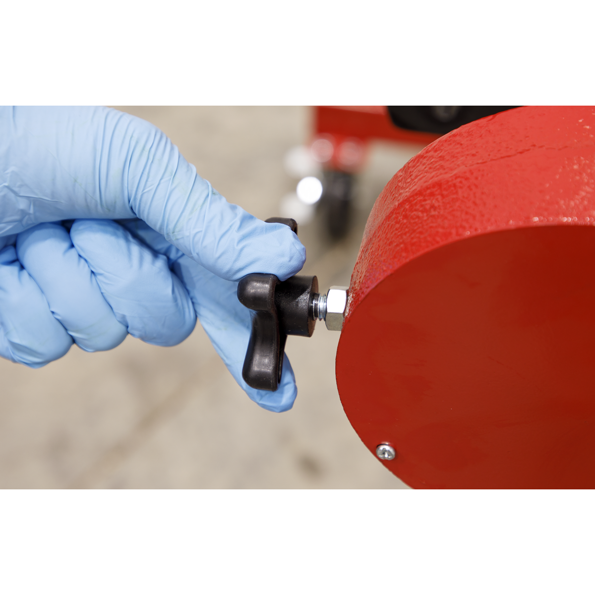 Folding 360º Rotating Engine Stand with Geared Handle Drive 450kg Capacity