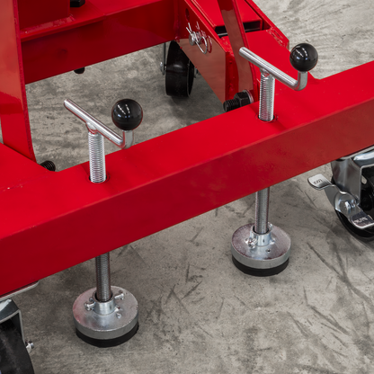Folding 360º Rotating Engine Stand with Geared Handle Drive 680kg Capacity