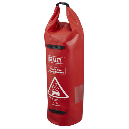 Vehicle Fire Safety Blanket - PU Coated 6 x 8m