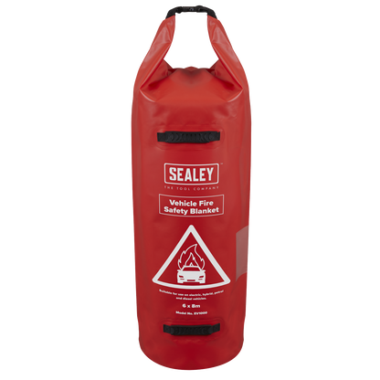 Vehicle Fire Safety Blanket - PU Coated 6 x 8m