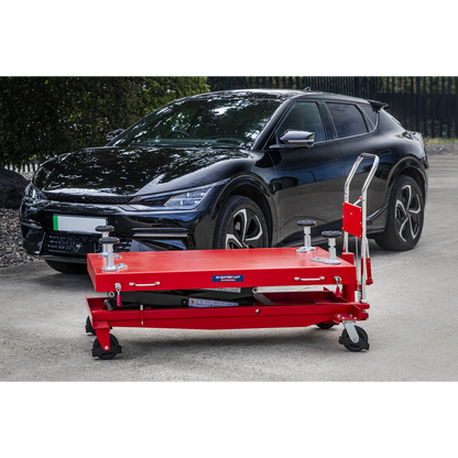 High Lift EV Battery Lift/Hydraulic Platform Truck 1000kg Capacity