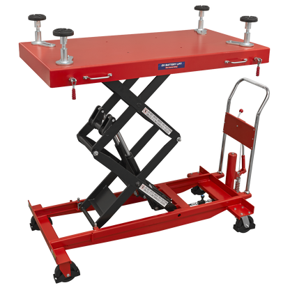 High Lift EV Battery Lift/Hydraulic Platform Truck 1000kg Capacity