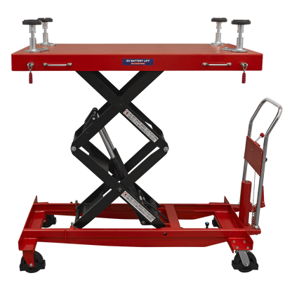 High Lift EV Battery Lift/Hydraulic Platform Truck 1000kg Capacity