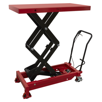 High Lift EV Battery Lift/Hydraulic Platform Truck 700kg Capacity