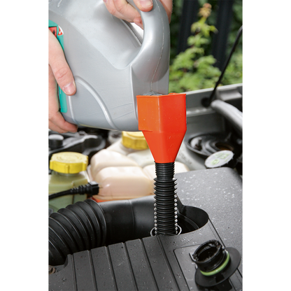 Clip-On Funnel with Spout