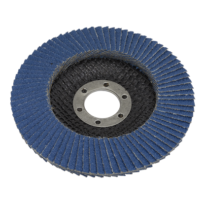 115mm Zirconium Flap Disc 120Grit 22mm Bore