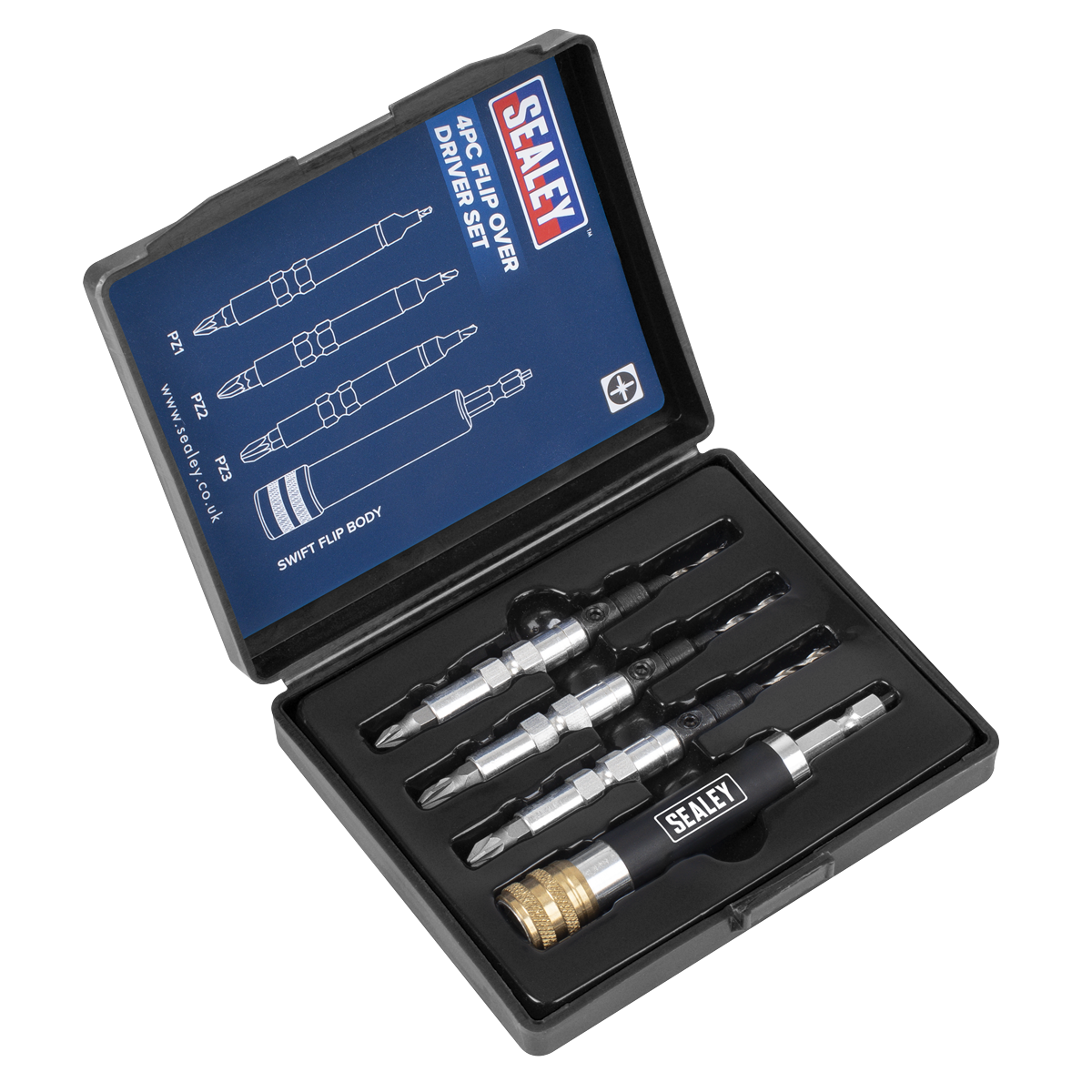 Flip-Over Driver Set 4pc