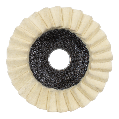 Felt Flap Disc Ø115mm Ø22mm Bore - Pack of 5