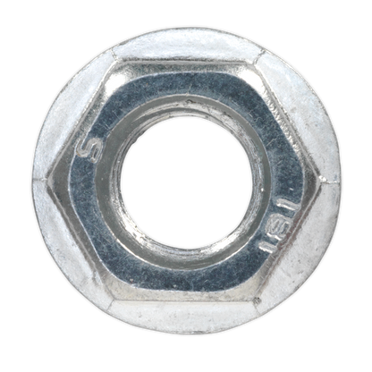 Zinc Plated Serrated Flange Nut M12 - Pack of 50