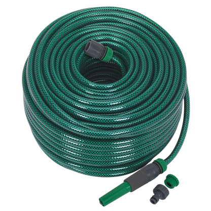 Water Hose 80m with Fittings