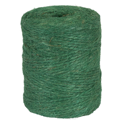 1mm x 100m Jute Twine Green