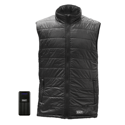 5V Heated Puffy Gilet with Power Bank 10Ah - 44" to 52" Chest
