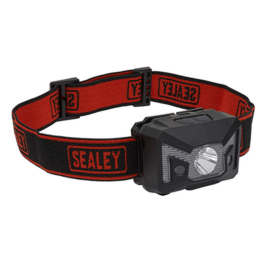 Rechargeable Head Torch with Auto-Sensor 3W SMD LED