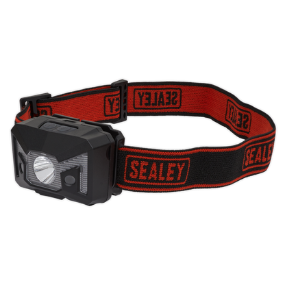 Rechargeable Head Torch with Auto-Sensor 3W SMD LED