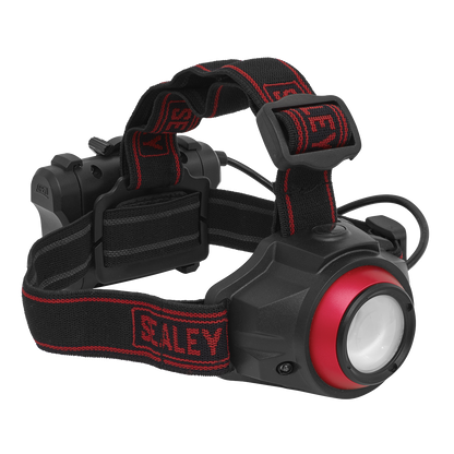 Rechargeable Head Torch with Auto-Sensor 5W COB LED