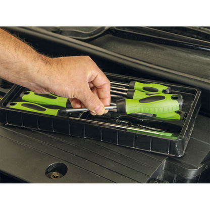 Premier Screwdriver Set 8pc - Hi-Vis Green