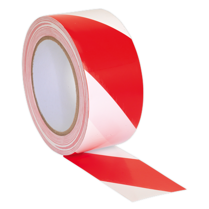 Hazard Warning Tape 50mm x 33m - Red/White