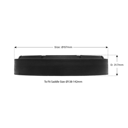Safety Rubber Jack Pad - Type A JP07