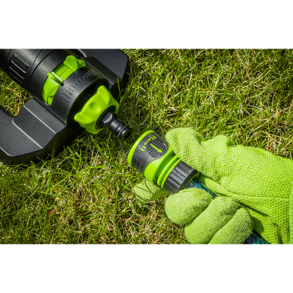 Oscillating Water Sprinkler with 18 Nozzles