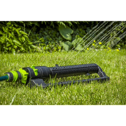 Oscillating Water Sprinkler with 18 Nozzles