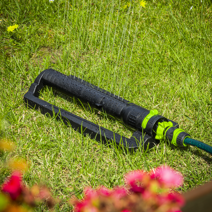 Oscillating Water Sprinkler with 18 Nozzles